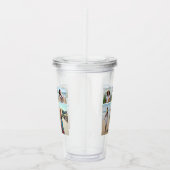 独自の5つのフォトコラージュを作成 アクリルタンブラー (右)