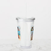 独自の5つのフォトコラージュを作成 アクリルタンブラー (右)