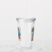 独自の5つのフォトコラージュを作成 アクリルタンブラー (右)