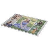 独自の5つのフォトコラージュを作成 カッティングボード (角)