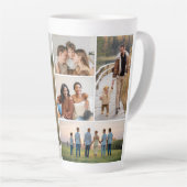 独自の5つのフォトコラージュを作成 カフェラテマグ (右アングル)