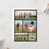 独自の5つのフォトコラージュを作成 カード (正面/裏面インサイチュ)