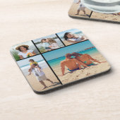 独自の5つのフォトコラージュを作成 コースター (左側)