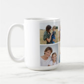 独自の5つのフォトコラージュを作成 コーヒーマグカップ (左)