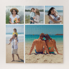 独自の5つのフォトコラージュを作成 ジグソーパズル