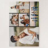 独自の5つのフォトコラージュを作成 ジグソーパズル (縦)