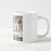 独自の5つのフォトコラージュを作成 ジャンボコーヒーマグカップ (右)