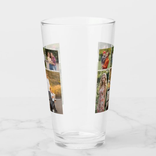 独自の5つのフォトコラージュを作成 タンブラーグラス (右)