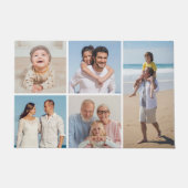 独自の5つのフォトコラージュを作成 ドアマット (正面)