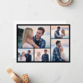 独自の5つのフォトコラージュを作成 ノートカード (正面/裏面インサイチュ)