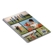 独自の5つのフォトコラージュを作成 ノートブック (右側)