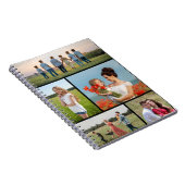 独自の5つのフォトコラージュを作成 ノートブック (右側)