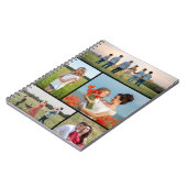 独自の5つのフォトコラージュを作成 ノートブック (左側)