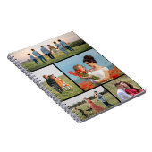 独自の5つのフォトコラージュを作成 ノートブック (右側)