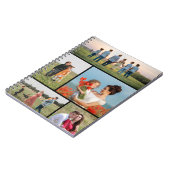 独自の5つのフォトコラージュを作成 ノートブック (左側)