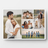 独自の5つのフォトコラージュを作成 フォトプラーク (正面)