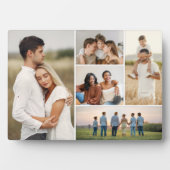 独自の5つのフォトコラージュを作成 フォトプラーク (正面)