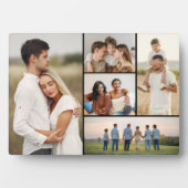 独自の5つのフォトコラージュを作成 フォトプラーク (正面)