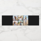 独自の5つのフォトコラージュを作成 ペットボトルラベル (シングルラベル)