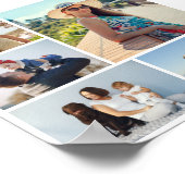 独自の5つのフォトコラージュを作成 ポスター (角)