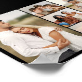 独自の5つのフォトコラージュを作成 ポスター (角)