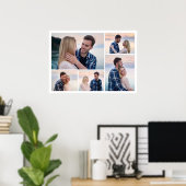 独自の5つのフォトコラージュを作成 ポスター (ホームオフィス)