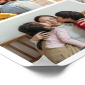 独自の5つのフォトコラージュを作成 ポスター (角)