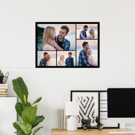 独自の5つのフォトコラージュを作成 ポスター