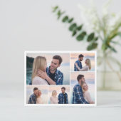 独自の5つのフォトコラージュを作成 ポストカード (スタンド正面)