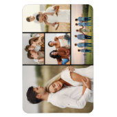 独自の5つのフォトコラージュを作成 マグネット (縦)