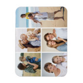 独自の5つのフォトコラージュを作成 マグネット (縦)