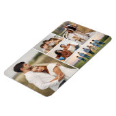 独自の5つのフォトコラージュを作成 マグネット (左側)