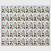 独自の5つのフォトコラージュを作成 ラッピングペーパー (フラット)