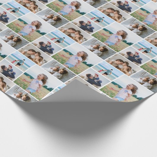 独自の5つのフォトコラージュを作成 ラッピングペーパー (角)