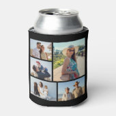 独自の5つのフォトコラージュを作成 缶クーラー (缶正面)