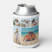 独自の5つのフォトコラージュを作成 缶クーラー (缶正面)