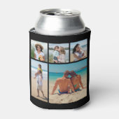 独自の5つのフォトコラージュを作成 缶クーラー (缶正面)