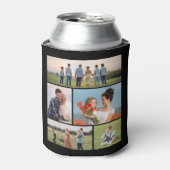 独自の5つのフォトコラージュを作成 缶クーラー (缶正面)