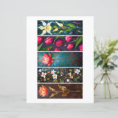 独自の5つのヴィンテージ・フローラ・ブックマークの作成 (スタンド正面)