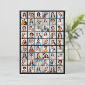 独自の54フォトコラージグリーティングを作成する カード (スタンド正面)