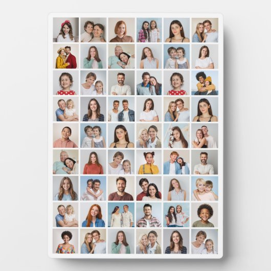 独自の54フォトコラージュを作成 フォトプラーク (正面)