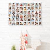 独自の54フォトコラージュを作成 横断幕 (インサイチュ)