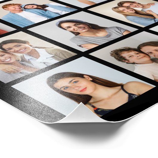 独自の54フォトコラージュ写真の拡大を作成 フォトプリント (角)