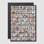 独自の54フォトコラージュ磁気カードの作成 (正面/裏面)