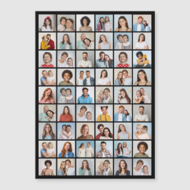 独自の54フォトコラージュ磁気カードの作成