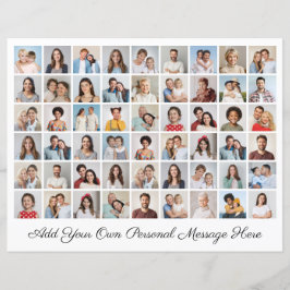 独自の54フォトコラージュ紙シートの作成