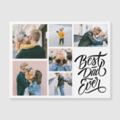 独自の6つのフォトコラージュ最高のパパを作成 (正面)