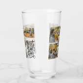 独自の6つのフォトコラージュ最高のパパを作成 タンブラーグラス (右)