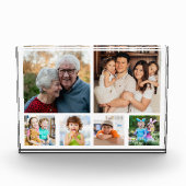 独自の6ファミリモダン写真コラージュを作成 フォトブロック (正面)