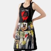 独自の6フォトコラージュパパBBQの作成 エプロン (インサイチュ)